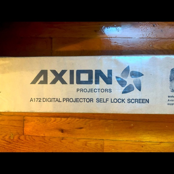 Other Axion Self Locking 3d Digital Projector Screen Poshmark